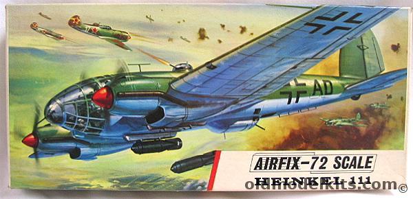 Airfix 1/72 Heinkel He-111 - He111 H-20, 484 plastic model kit